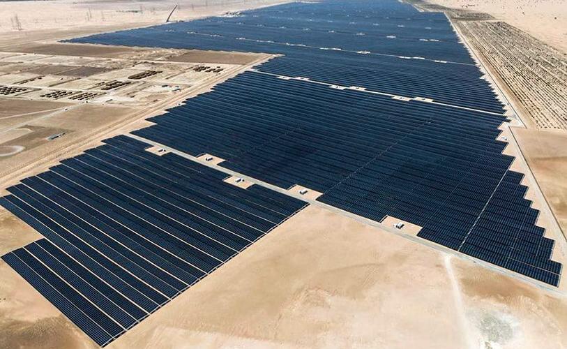 Planta solar abu Dhabi